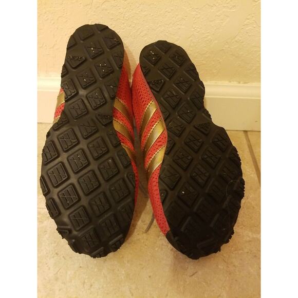 Adidas Daroga Mesh Running Shoes Mens 7.5 Red Lace Up Low Top Sneaker EVN 791001 - Picture 11 of 13